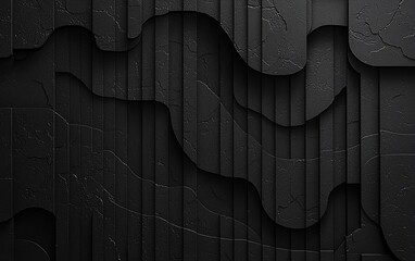 Poster - Abstract dark gray stone texture background