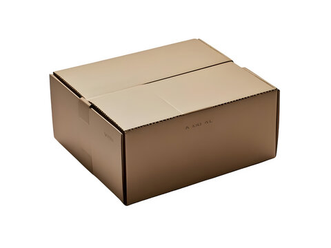 close up of a cardboard box on white background,black,object,package
