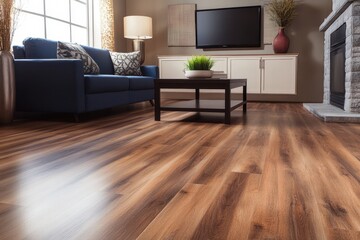 The laminate master joins the panels for quick and affordable DIY flooring