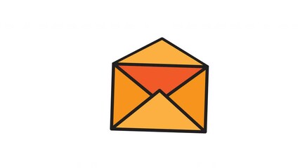 email animated icon