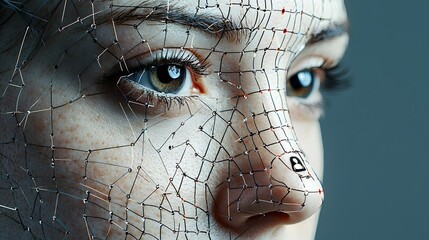 Poster - Digital Facial Recognition KYC System Scanning User Identity in Real Time for Secure Authentication Access Control and Fraud Prevention