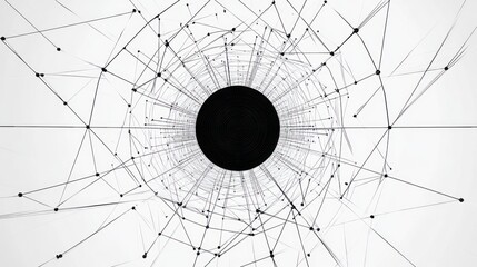 Poster - Abstract Network Convergence: Black Hole Singularity