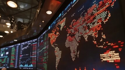 Poster - Global Data Visualization on Illuminated LED Screens