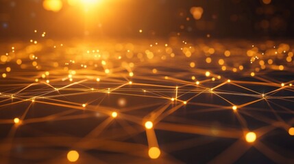 Poster - Golden Network: Abstract Connectivity and Intertwined Luminescence