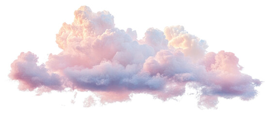 Wall Mural - PNG Cloud sky pastel pastel cloud.