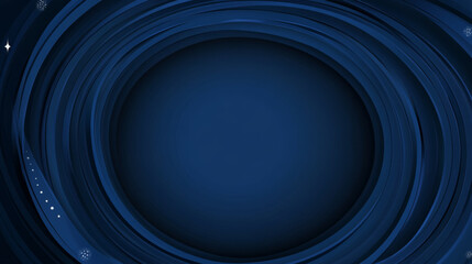 Wall Mural - Abstract blue circular pattern background