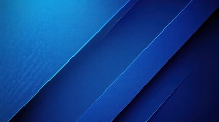 Fototapete - Geometric Abstract Blue Lines Gradient Minimalism Light Shadow Play