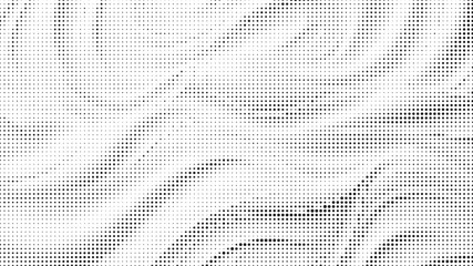 Poster - Background with squares halftone dots. Halftone vector background. Monochrome halftone pattern. Abstract geometric dots background. Pop Art comic background for website, card, poster.