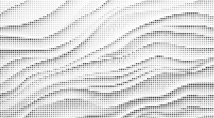 Poster - Background with squares halftone dots. Halftone vector background. Monochrome halftone pattern. Abstract geometric dots background. Pop Art comic background for website, card, poster.