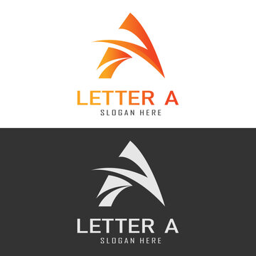 Letter A logo Vector Stock Illustrations