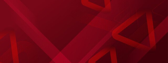 Poster - Deep red gradient abstract background perfect for presentations, digital projects, and creative designs