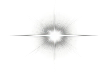 Wall Mural - png an isolated white blink light effect background lighting outdoors.