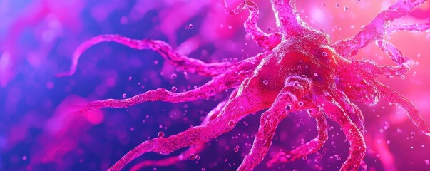 Poster - Exploring cellular structures laboratory abstract image scientific environment close-up view microscopic concept