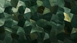 Seamless geometric pattern made of green jade tiles creating a luxurious and minimalist background for interior design architecture and decor applications