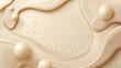 © lisa - Beige abstract background, spheres, waves