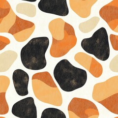 Poster - Bold Seamless Leopard Spots Pattern for Animal Print Design Inspiration