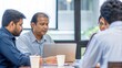© Jo - Indian Leadership Team Making Strategic Decisions