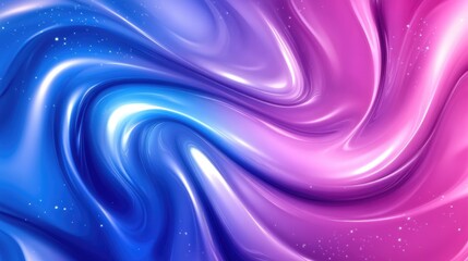 Aufkleber - Dynamic swirling colors abstract background digital art vibrant environment close-up view creative concept