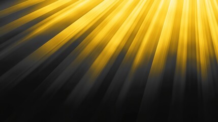 Golden rays burst, dark background, abstract design, website header