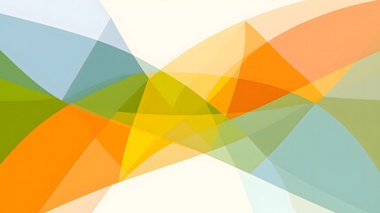 Wall Mural - Abstract Colorful Geometric Shapes Background Design