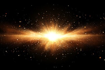 Poster - Explosive star formation in a cosmic nebula showcases vibrant colors and dynamic energy in deep space