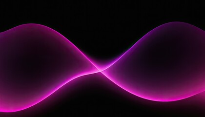 Poster - Abstract dark background with purple lines generative AI
9