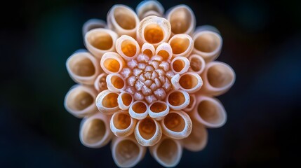 Wall Mural - Intricate Abstract Flower Macro Photography