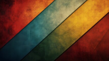 Wall Mural - Abstract Diagonal Stripes Texture Background Red Orange Yellow Green Blue