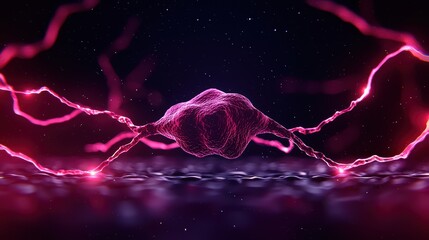 Poster - Abstract Visualization of Neural Connections with Electric Energy Flow