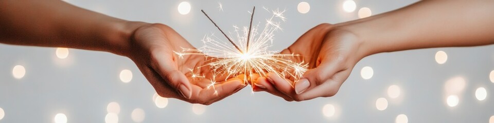 Poster - Sparkle-Infused New Year 2026 Graphic Illuminated Festive Lights and Modern Celebration for Event Planning and Digital Campaigns in Entertainment Industry