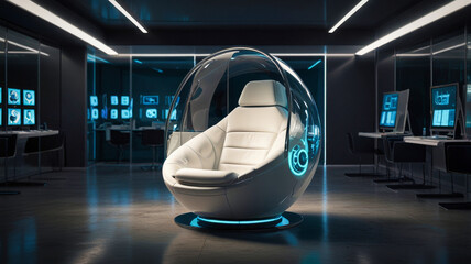 Poster - Advanced digital control command chair