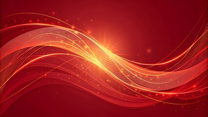 Aufkleber - red abstract background,abstract red wave