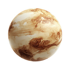 Wall Mural - Venus planet, 3D render, space background, science