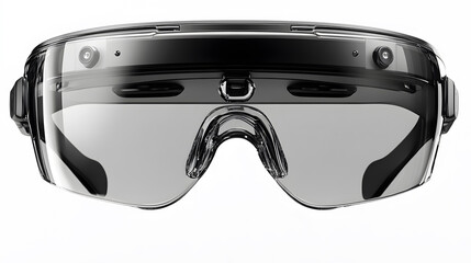 Poster - Sleek, modern augmented reality glasses designed for immersive experiences, featuring advanced optics and a streamlined design