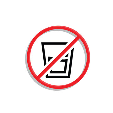 Ramadan icon. vector prohibited from eating and drinking on a white background. event, fasting time, time, fasting. Mixed design style