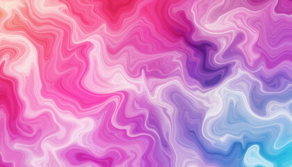 Poster - Colorful abstract waves in design, artistic expression