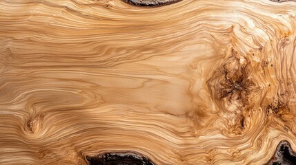 Canvas Print - Olive wood texture, natural grain, close-up, background, design