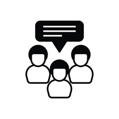 Communication vector icon