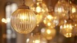 © Napasnan - Elegant vintage lighting with soft glittering golden glow and bokeh sparkles