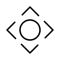 Poster - camera control vector icon