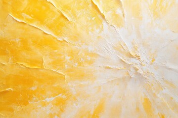Poster - A stunning display of bright yellow tones bursts from a central point, creating a dynamic effect. The surrounding area is softly framed by fading gradients, enhancing the vividness and warmth