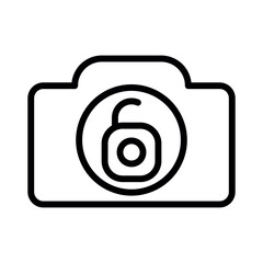 Poster - camera lock open