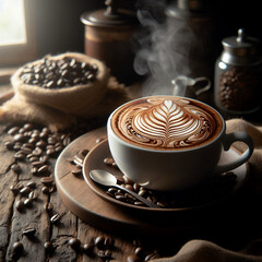 Wall Mural - cup of coffee