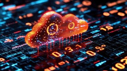 Poster - Digital Cloud Computing Network Data Processing System