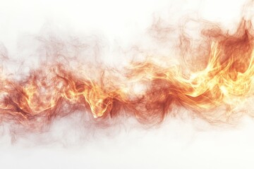 Poster - Vibrant flames swirling through the air create a dynamic and mesmerizing visual effect in an abstract composition