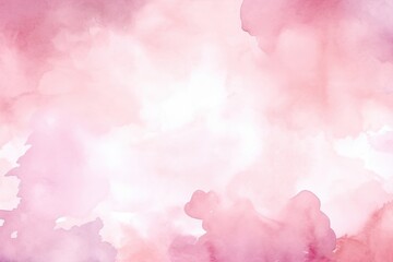 Poster - Soft Pink Watercolor Background with Abstract Blends and Subtle Shades for Artistic and Creative Projects