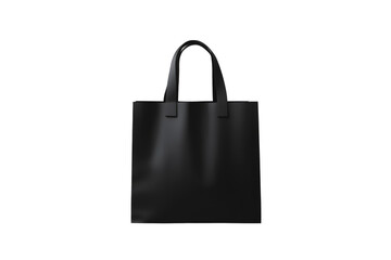 Poster - Matte black bag mockup showcasing sleek design and modern aesthetics for branding