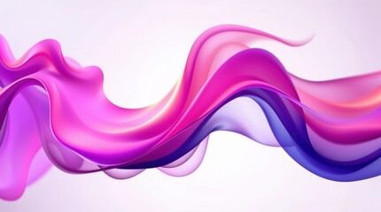 Wall Mural - An abstract background featuring smooth flowing gradients