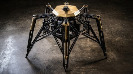 Poster - AI-controlled robotic D printing system designing next-generation spacecraft components.