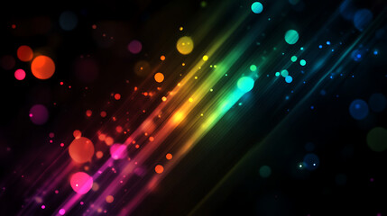 Wall Mural - abstract lights background